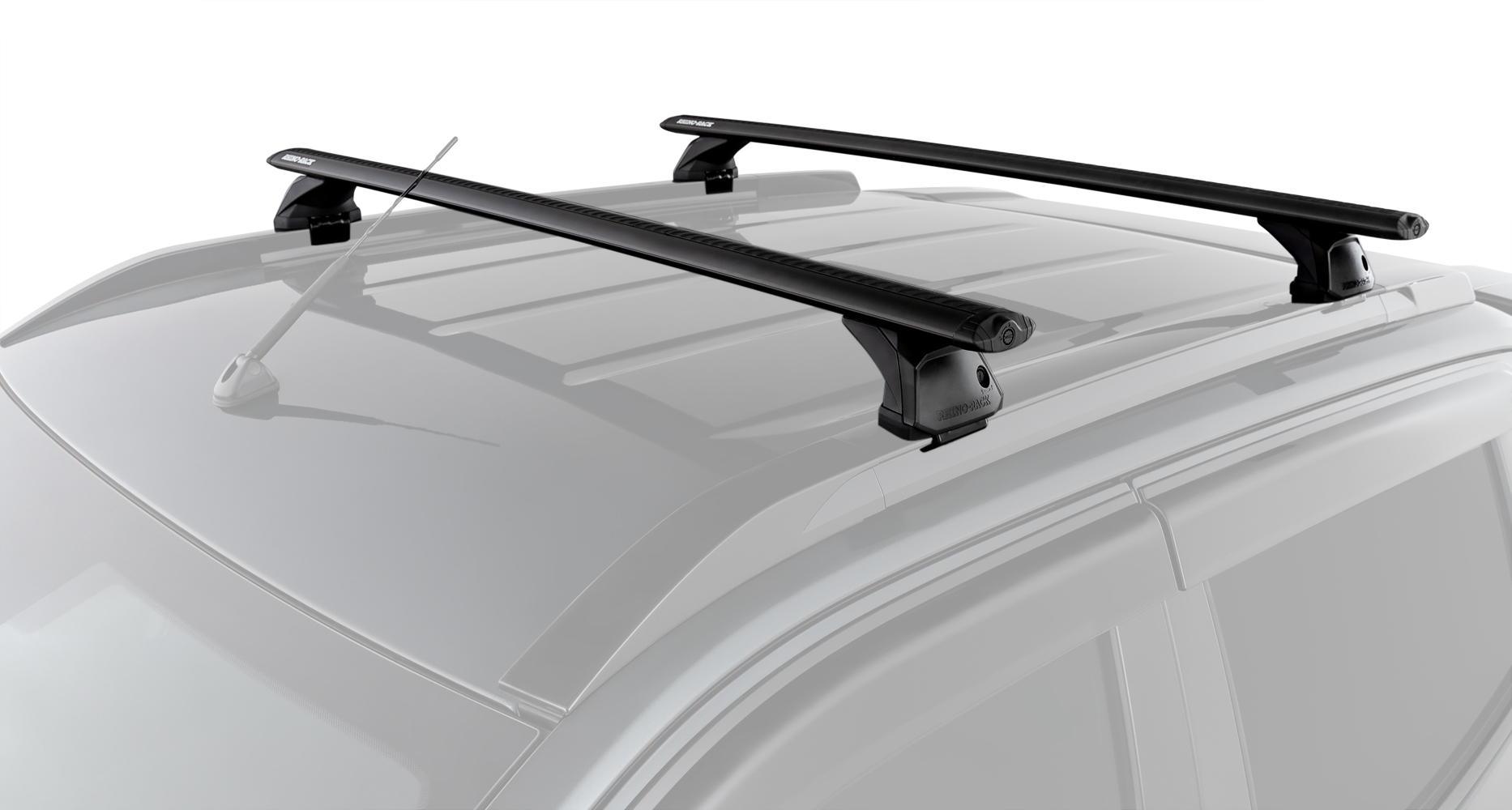 Vortex RX200-4 Black 2 Bar Roof Rack - Stock Code: JC-02138