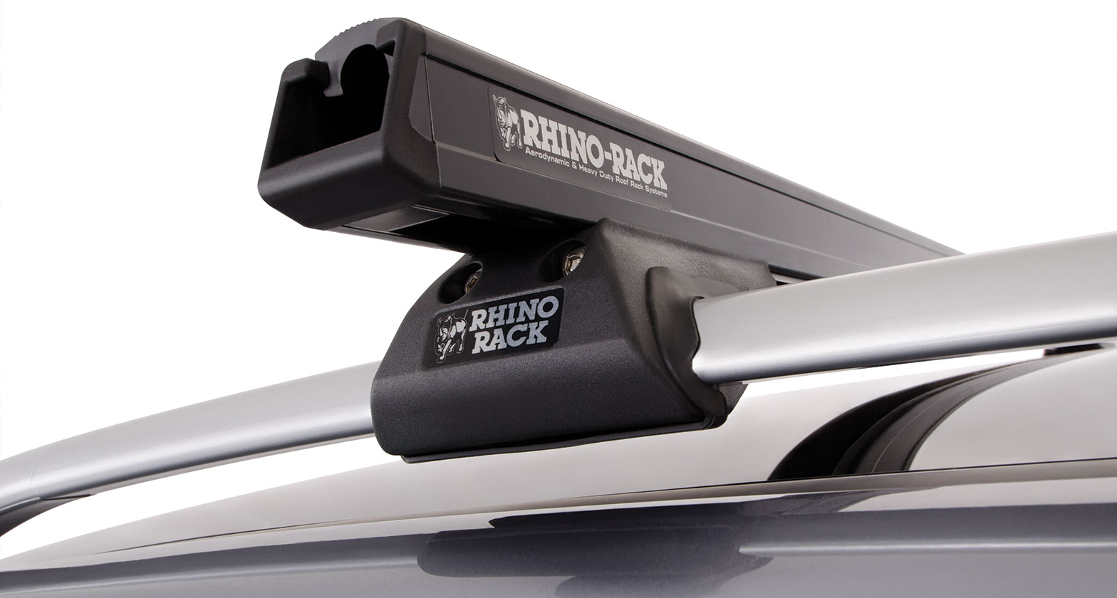 Heavy Duty CXB Black 2 Bar Roof Rack Rhino Rack AU