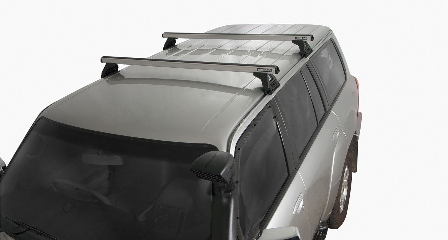 Heavy Duty RL110 Silver 2 Bar Roof Rack - Stock Code: JA0719