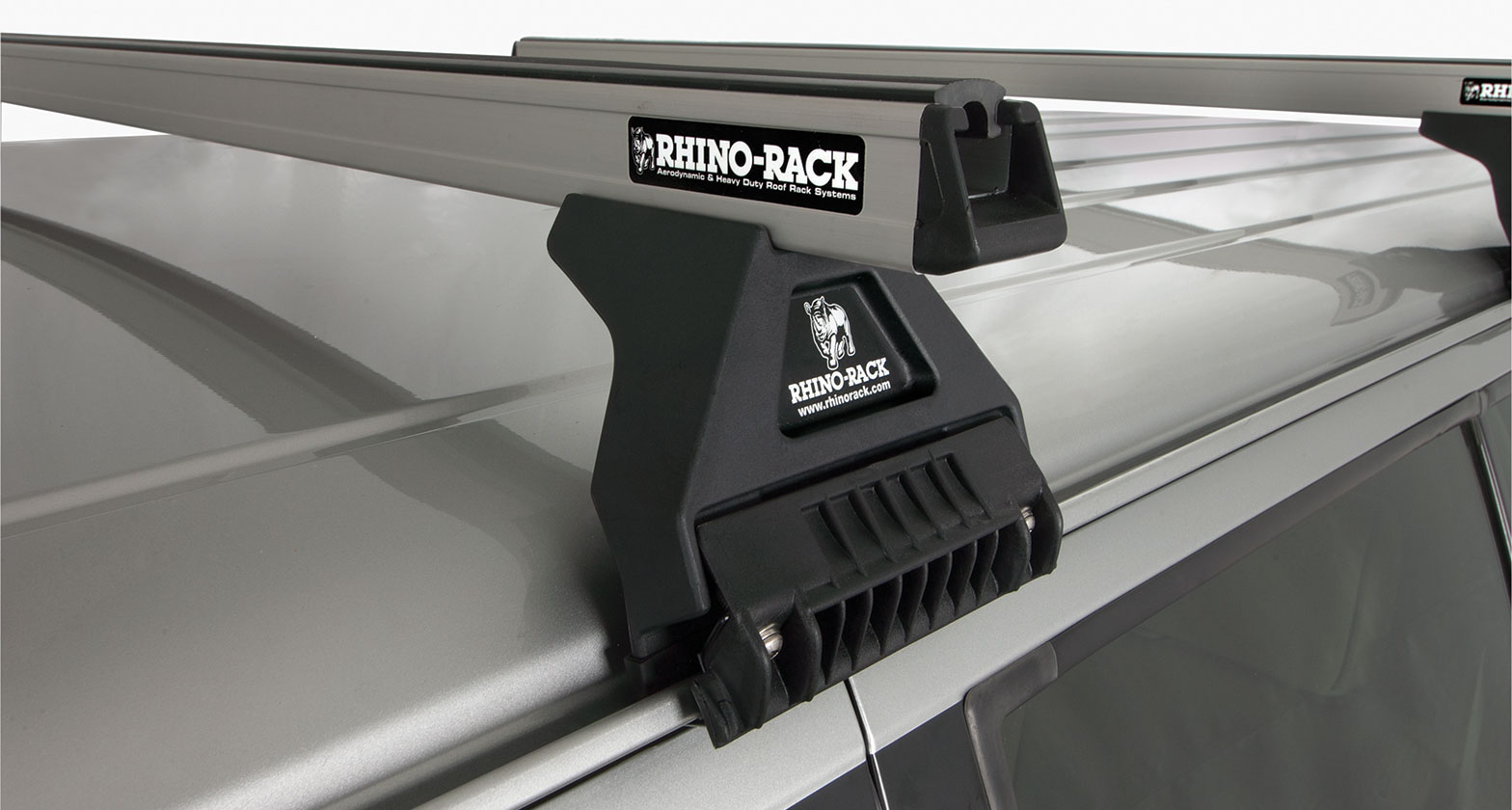 Heavy Duty RL110 Silver 2 Bar Roof Rack - Stock Code: JA0719