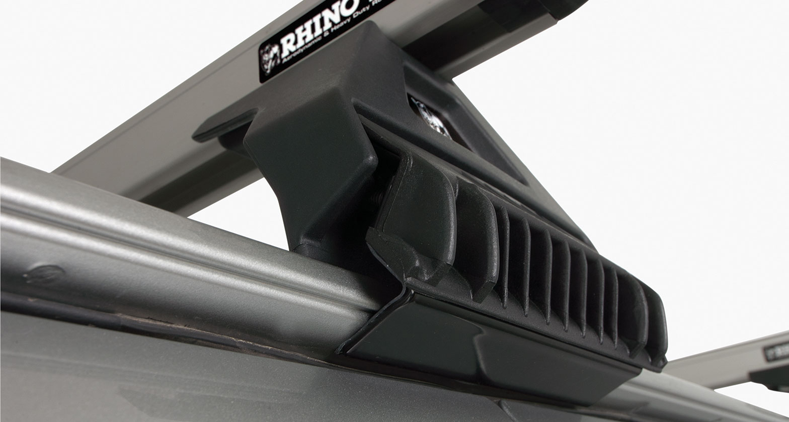 Heavy Duty RL110 Silver 2 Bar Roof Rack - Stock Code: JA0719