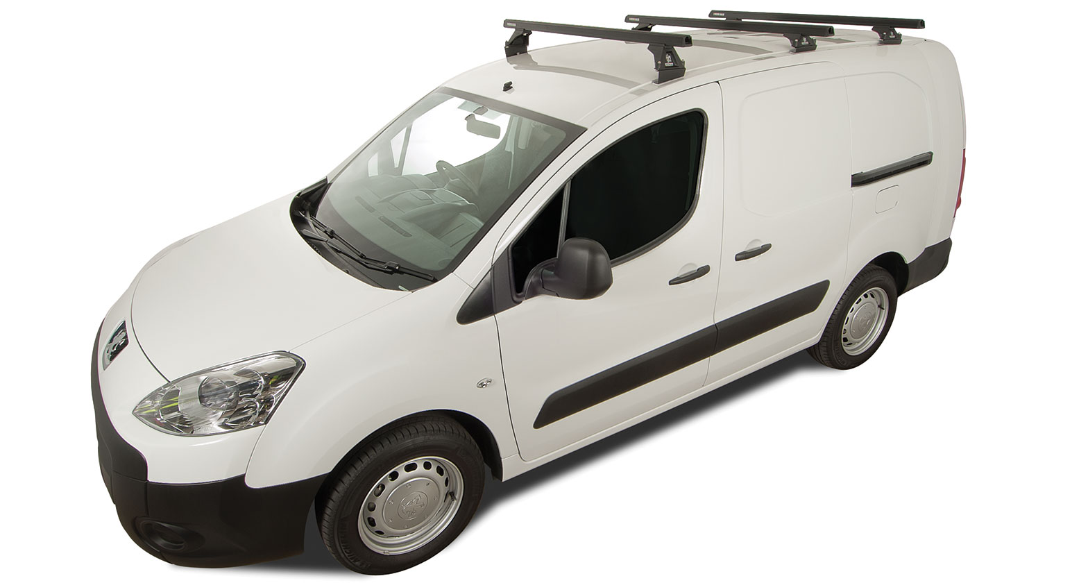 Heavy Duty RLTF Black 3 Bar Roof Rack - Stock Code: JA0694