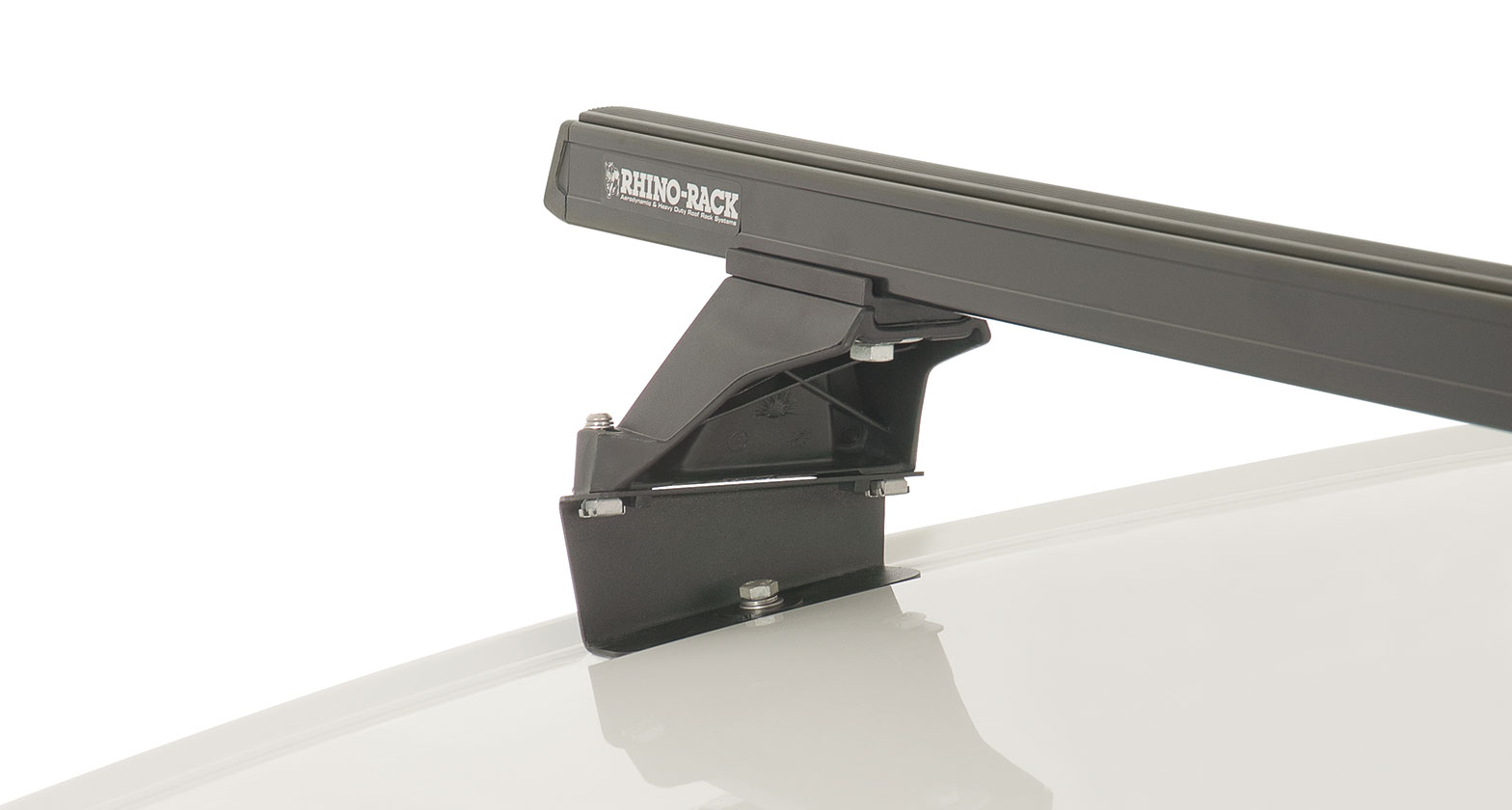 Heavy Duty RLTF Black 3 Bar Roof Rack - Stock Code: JA0694