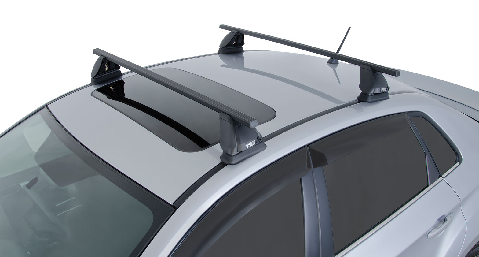 Euro 2500 Black 2 Bar FMP Roof Rack - Stock Code: JA0341