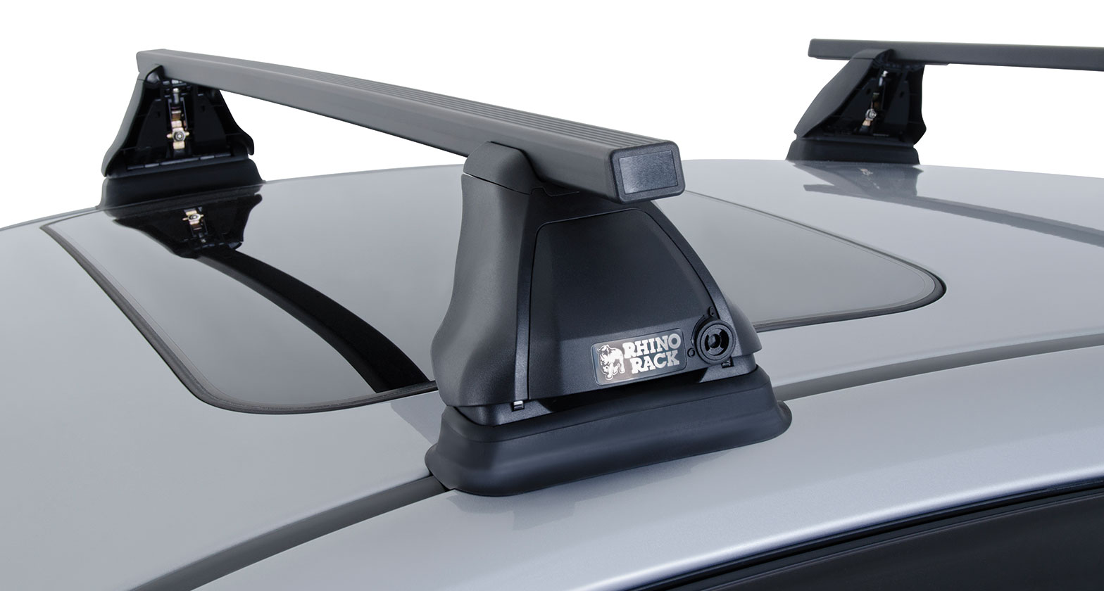 Euro 2500 Black 2 Bar FMP Roof Rack - Stock Code: JA0341