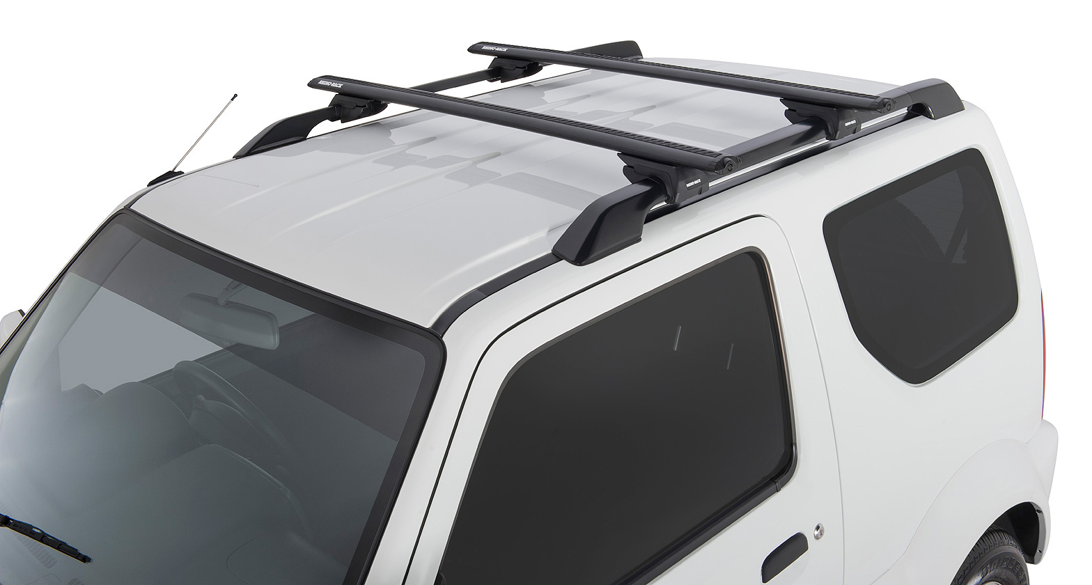 Vortex SX Black 2 Bar Roof Rack Rhino Rack AU