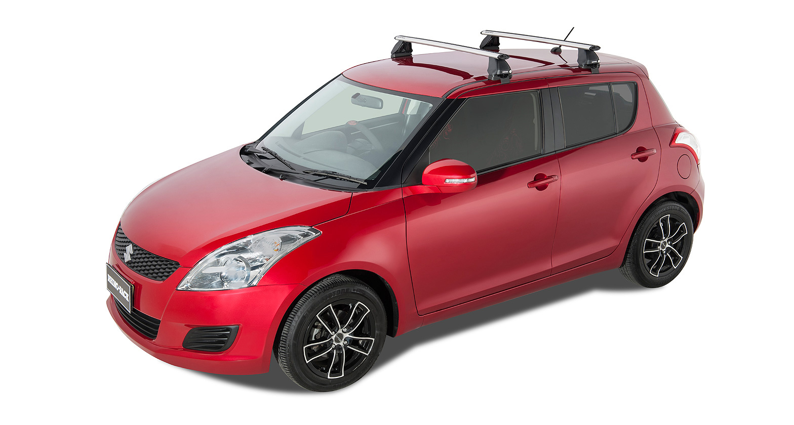 Vortex 2500 Black 2 Bar Roof Rack - Stock Code: JA1771