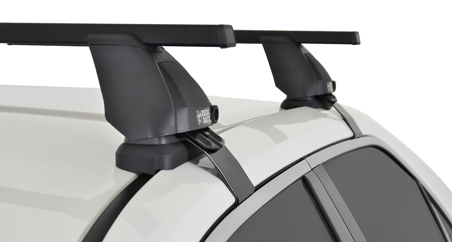 Euro 2500 Black 2 Bar Roof Rack - Stock Code: JA0346