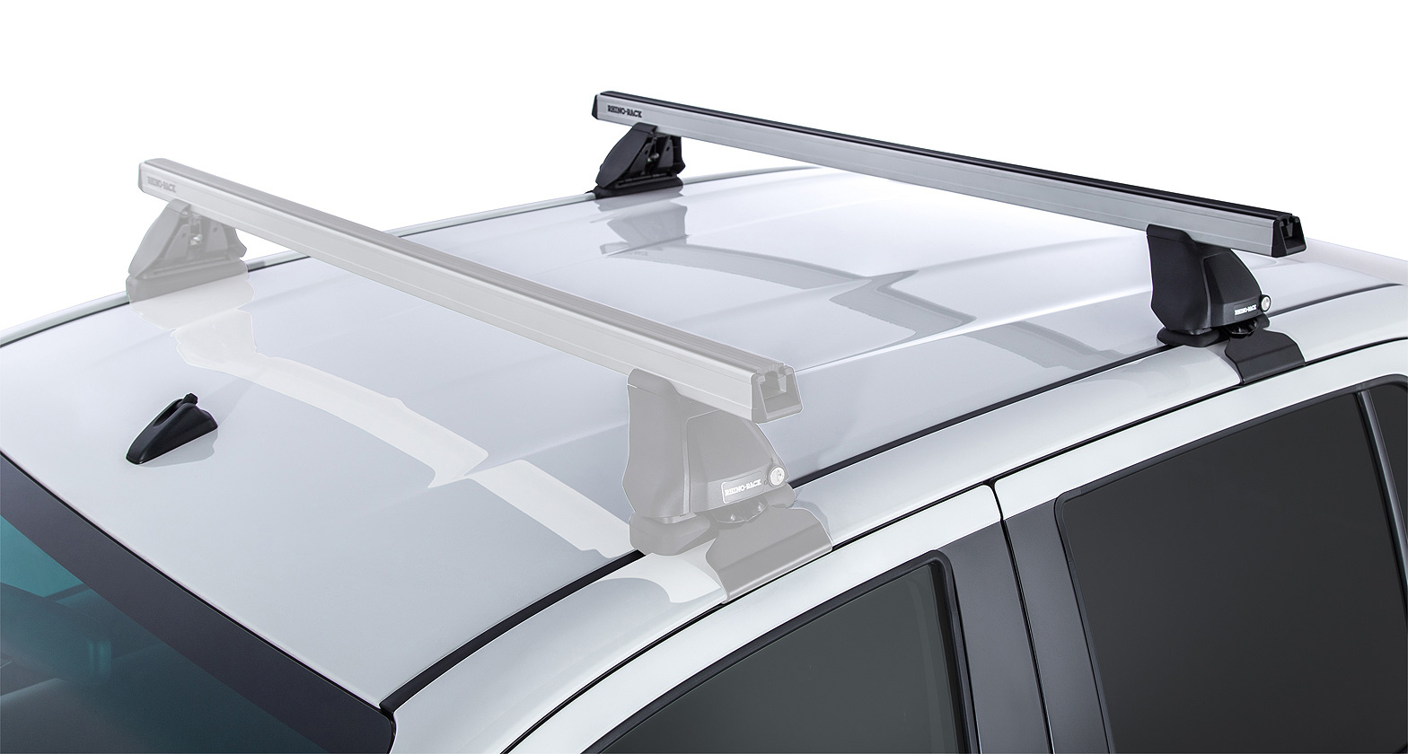 Heavy Duty 2500 Silver 1 Bar Roof Rack (Rear) - Stock Code: JA7994