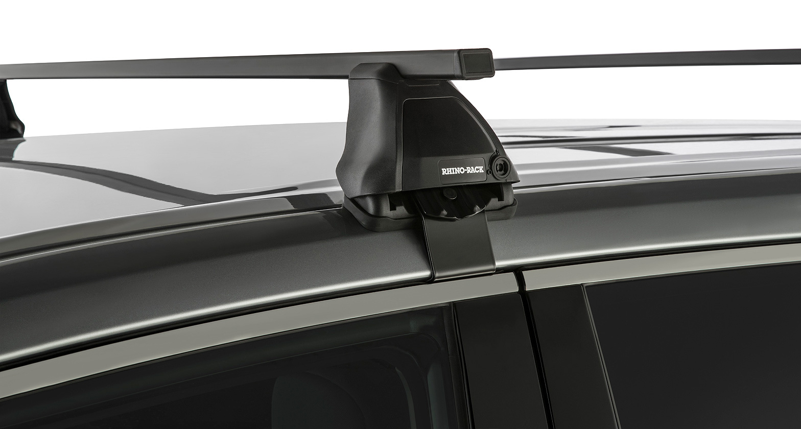 Euro 2500 Black 2 Bar Roof Rack - Stock Code: JA6011