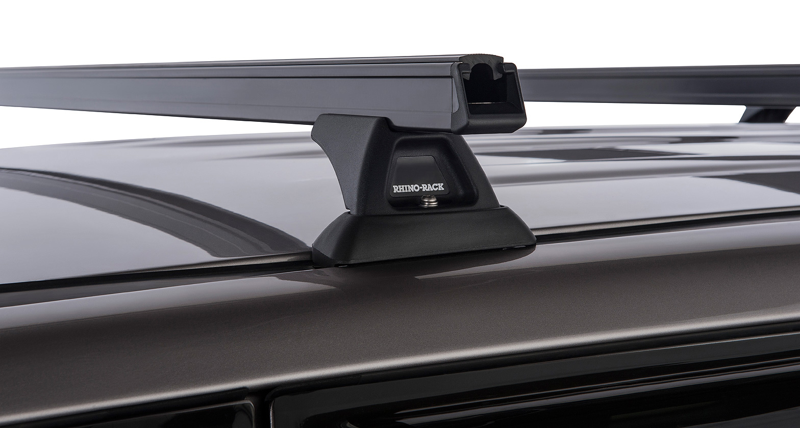 Heavy Duty RCH Black 3 Bar Roof Rack - Stock Code: JA9480