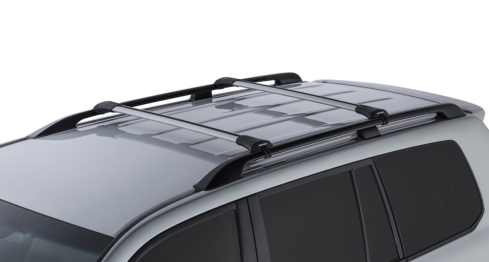 Vortex StealthBar Silver 2 Bar Roof Rack - Stock Code: JA7962
