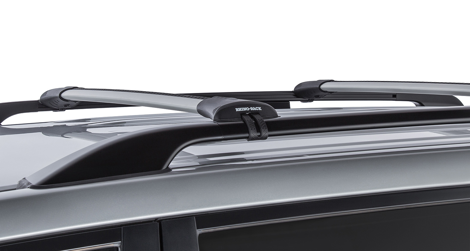 Vortex StealthBar Silver 2 Bar Roof Rack - Stock Code: JA7962