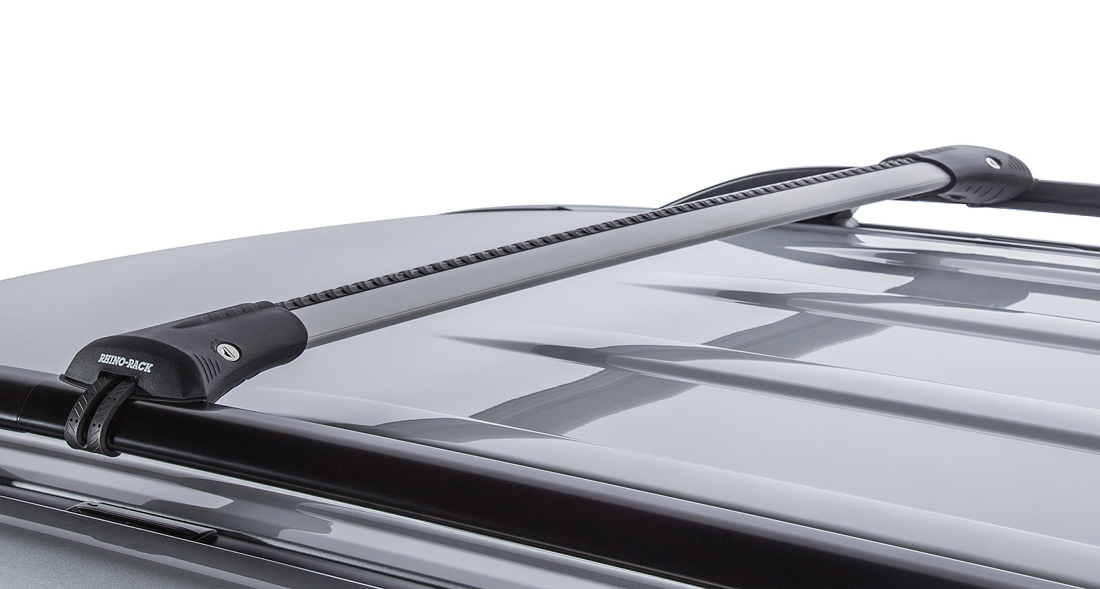 Vortex StealthBar Silver 2 Bar Roof Rack - Stock Code: JA7962