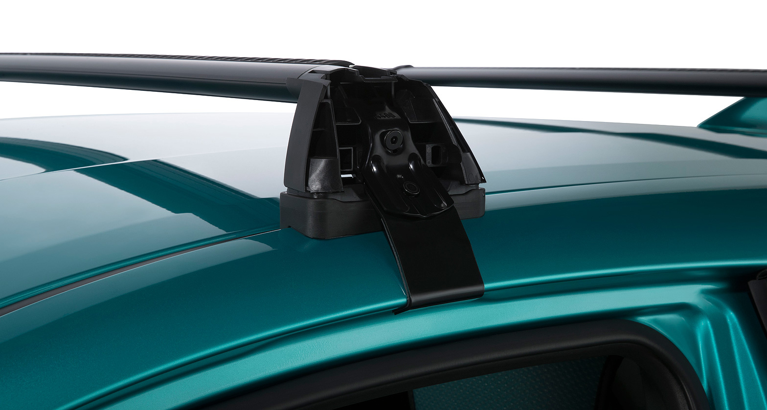 Vortex ROC25 Flush Black 2 Bar Roof Rack - Stock Code: RV0746B