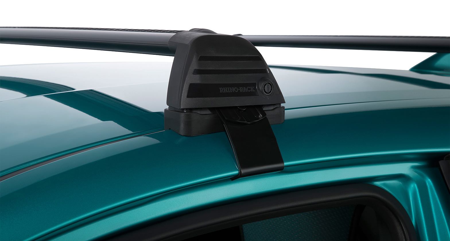 Vortex ROC25 Flush Black 2 Bar Roof Rack - Stock Code: RV0746B