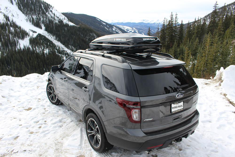 Roof Box ski carrier