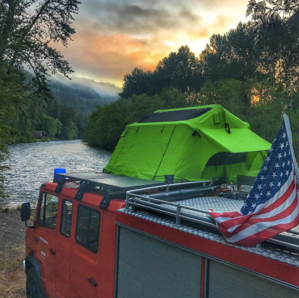 River camping