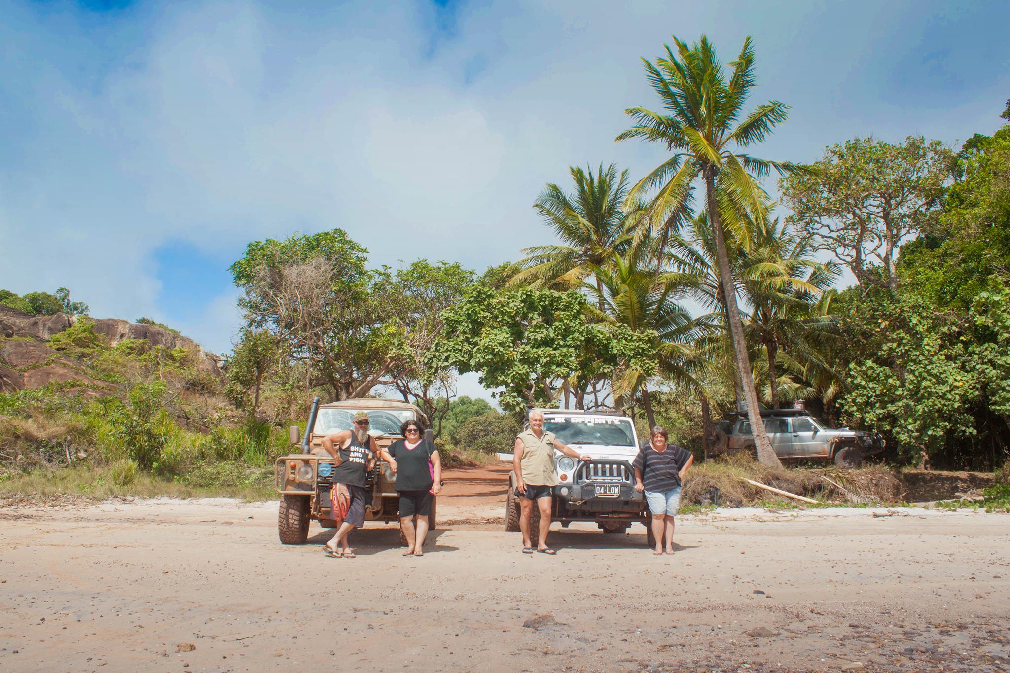 Friends on the beach