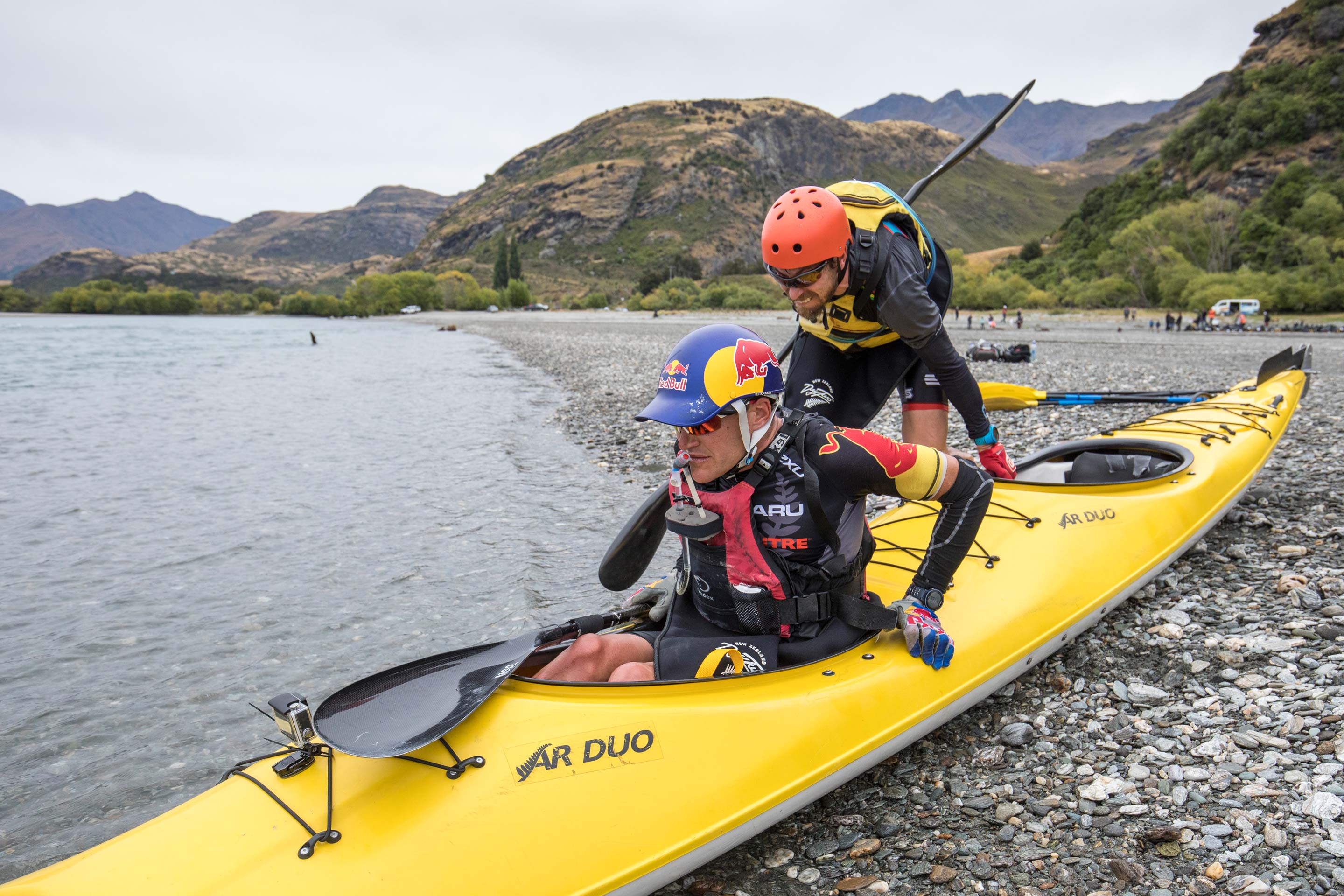 Kayaking Clutha River