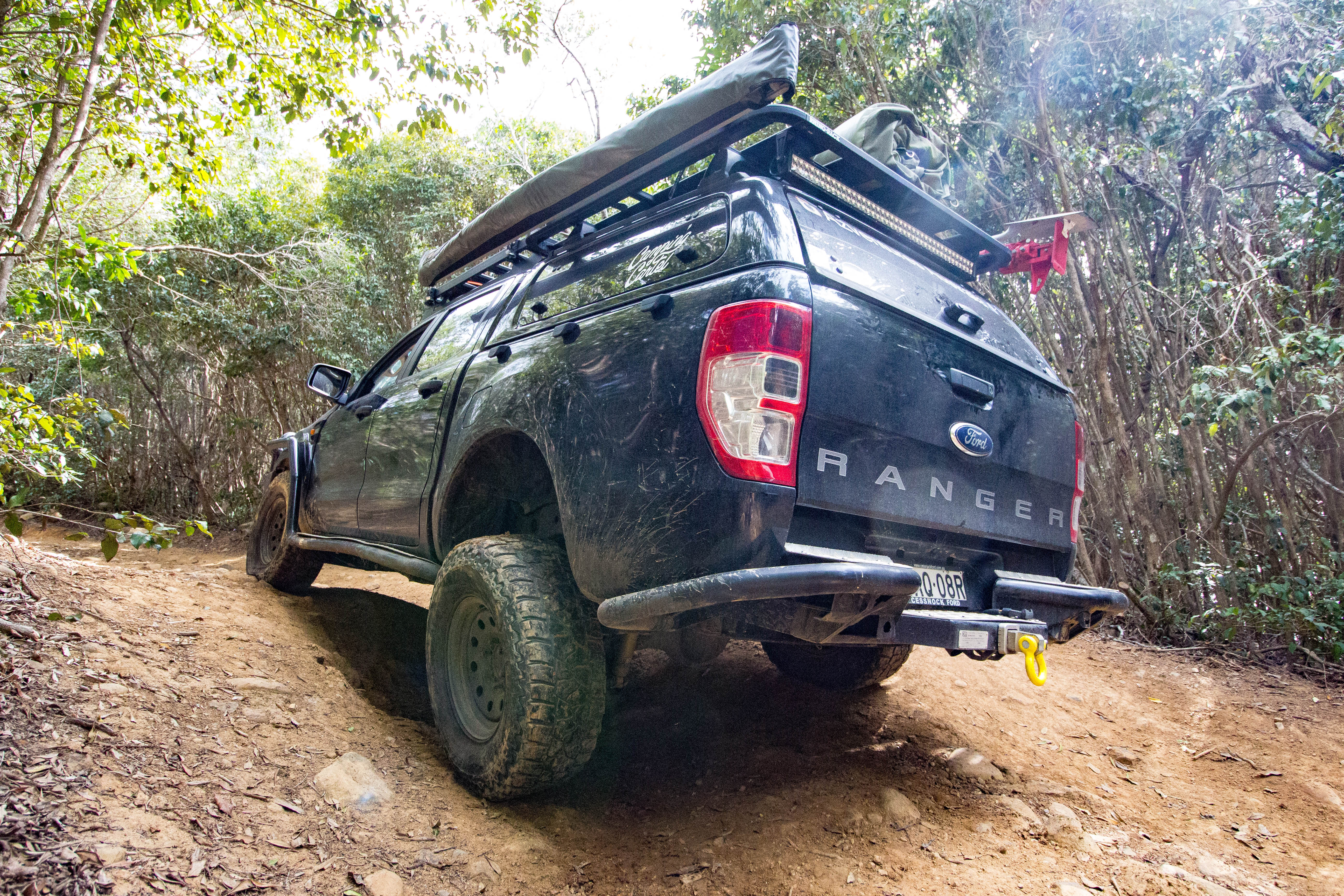 Ford Ranger off-roading