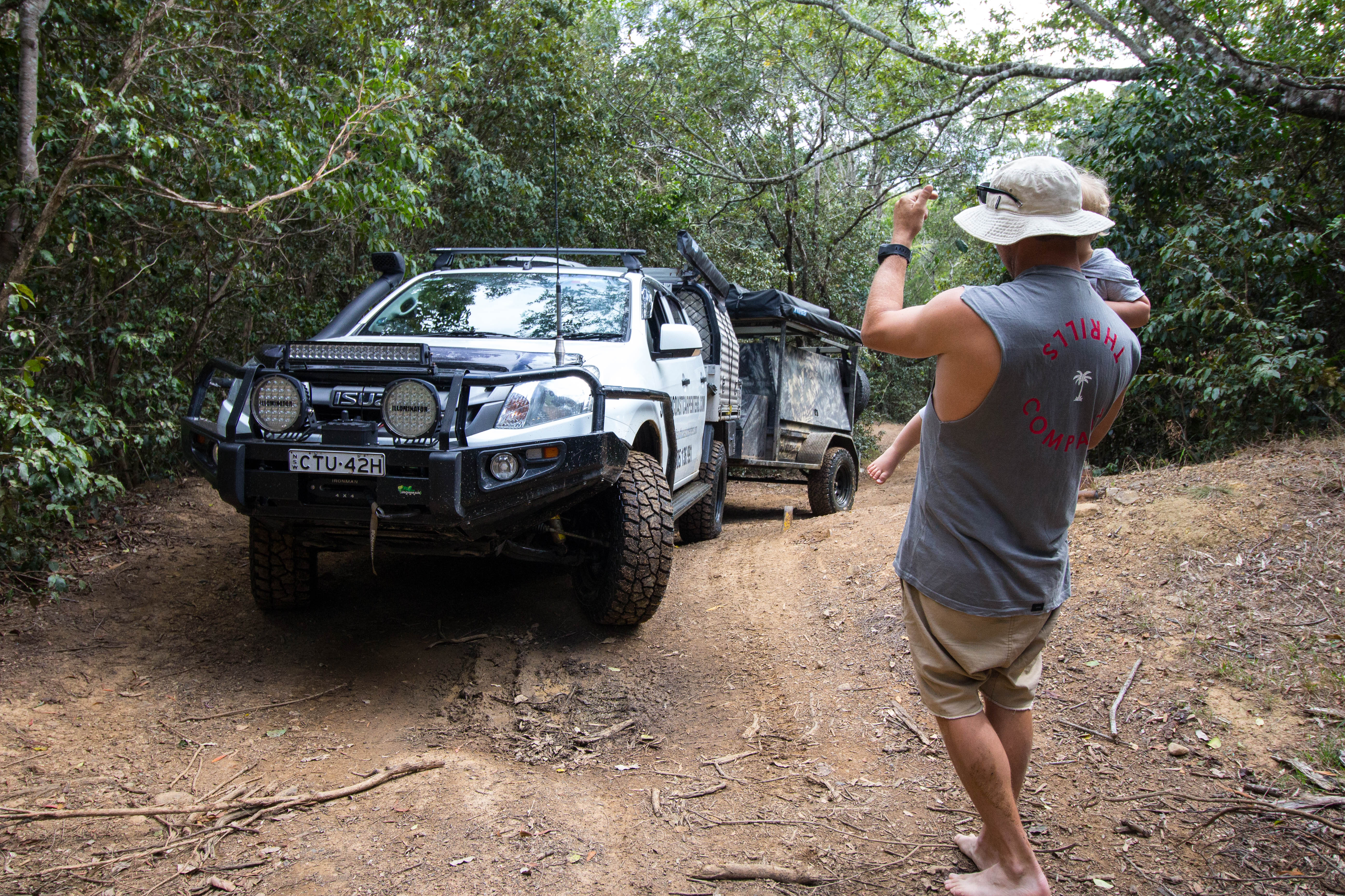 Ford Ranger off-roading