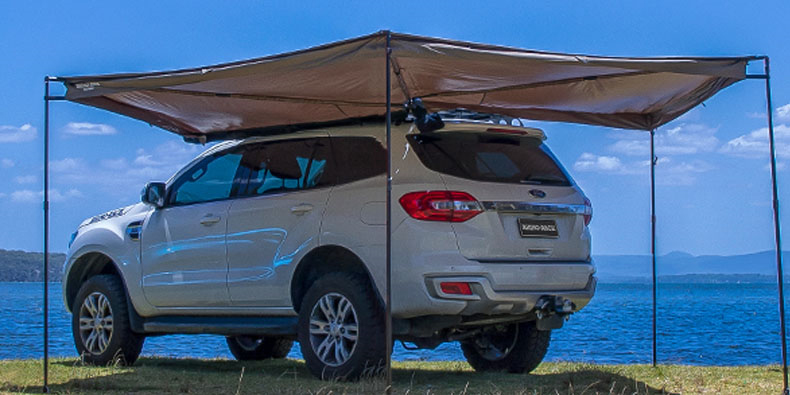 2016 Subaru Crosstrek - Basket & Awning - Rhino Rack