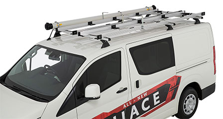 Hiace van 2024 roof racks